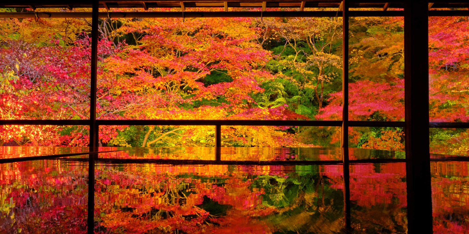 垣内カツアキ　 　　京都の秋京都の秋技法