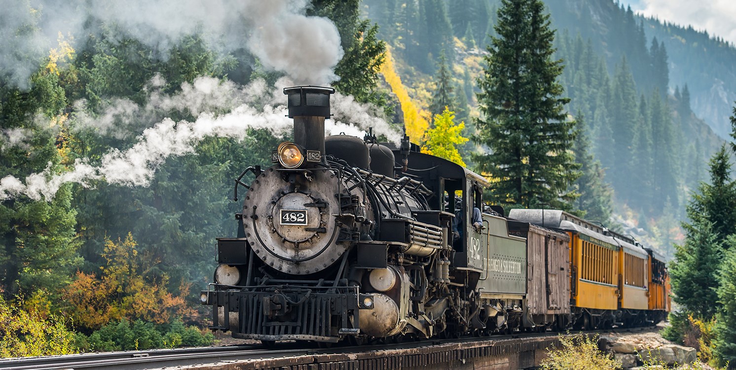 train tours in western us