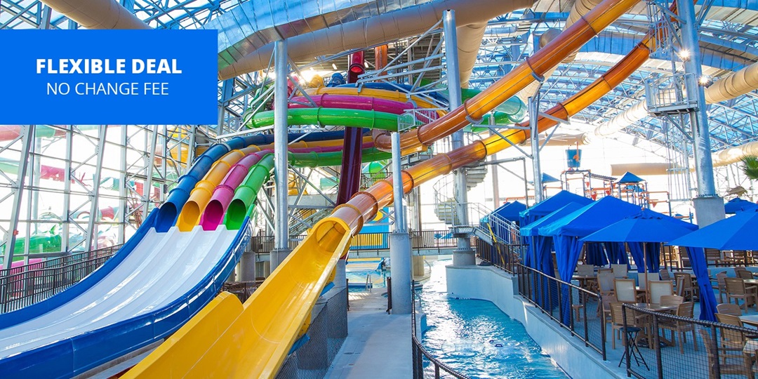 29 & up Epic Waters Indoor Waterpark Admission & More Travelzoo