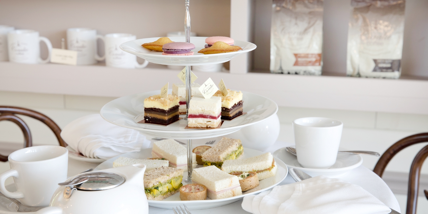 49 French Afternoon Tea in Evanston with Macarons for 2 Travelzoo