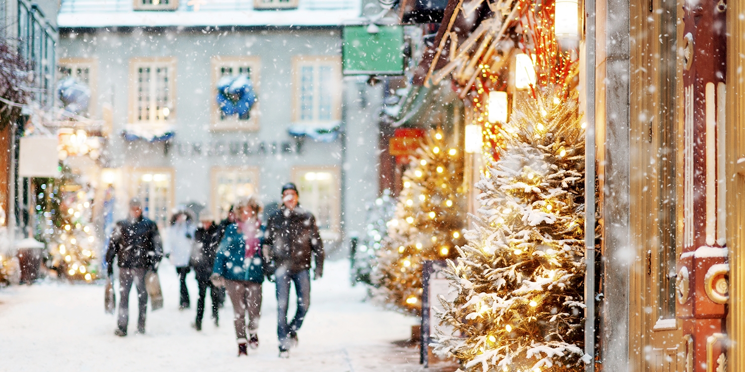 Explore Quebec's Christmas Market w/Air Travelzoo