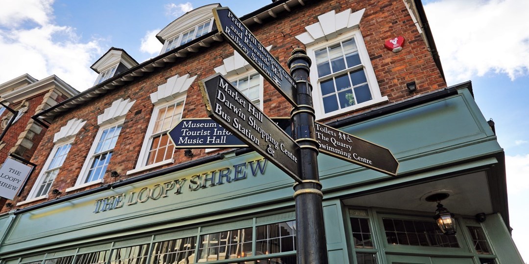 £32 Shrewsbury 3course Sunday lunch w/wine for 2 Travelzoo