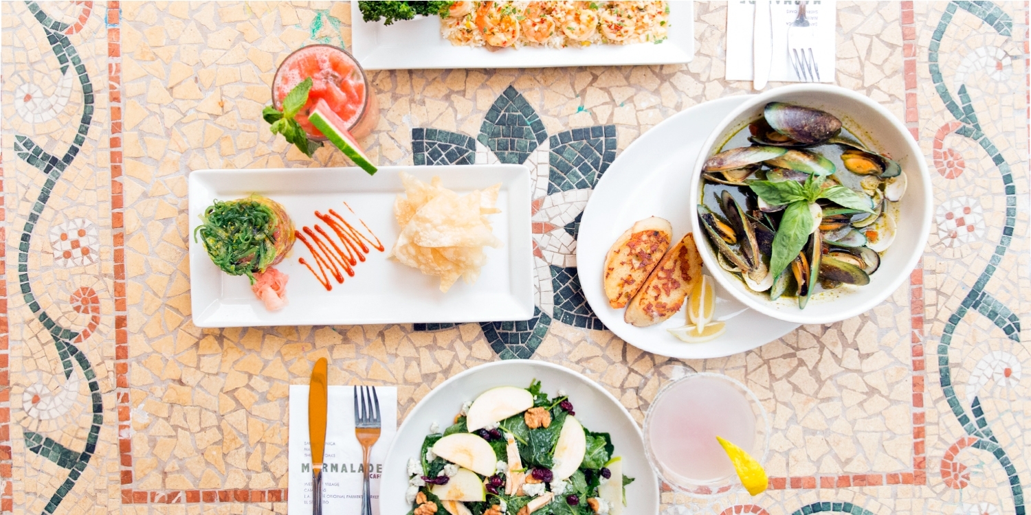 39 Marmalade Cafe Dinner for 2 with Drinks Travelzoo