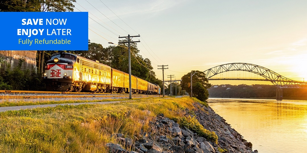 90 Cape Cod Scenic Train Ride & FiveCourse Dinner Travelzoo