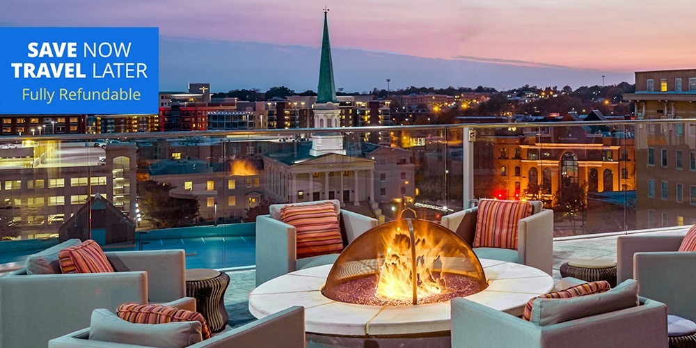 Outdoor Dining In Greenville Dine Al Fresco At Up On The Roof