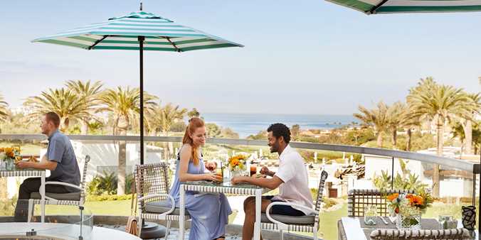 Waldorf Astoria Monarch Beach: Scenic dining w/drinks 