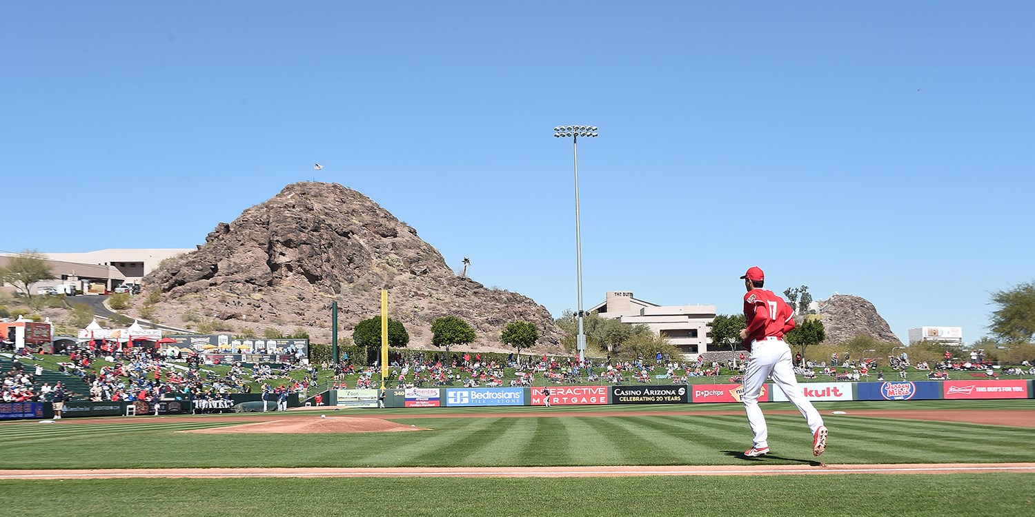 Eric Sim visits various Arizona Spring Training facilities. He