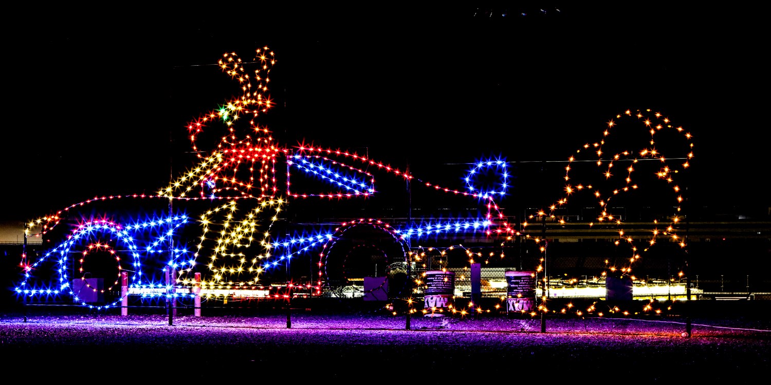 Lv Motor Speedway Christmas Lights Paul Smith