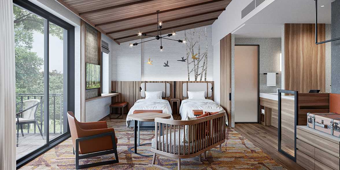 4月新棟open記念 4つ星温泉リゾート 軽井沢プリンスホテル テラス付新客室泊 ブッフェ朝食付 トラベルズー