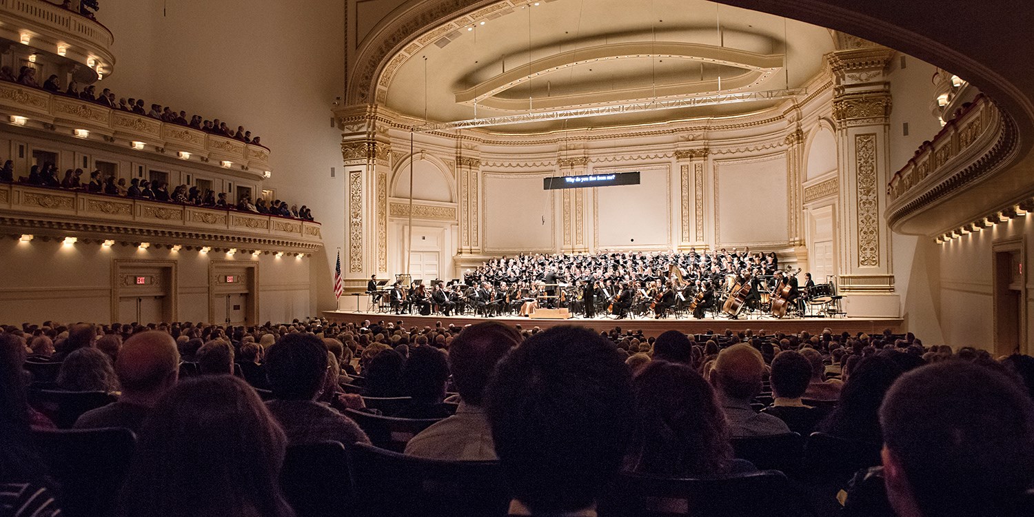 Carnegie Hall Concerts, incl. 'Total Vocal,' 50 Off Travelzoo