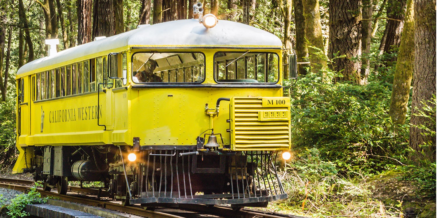 Historic Skunk Train Ride through the Redwoods, Reg. 84 Travelzoo