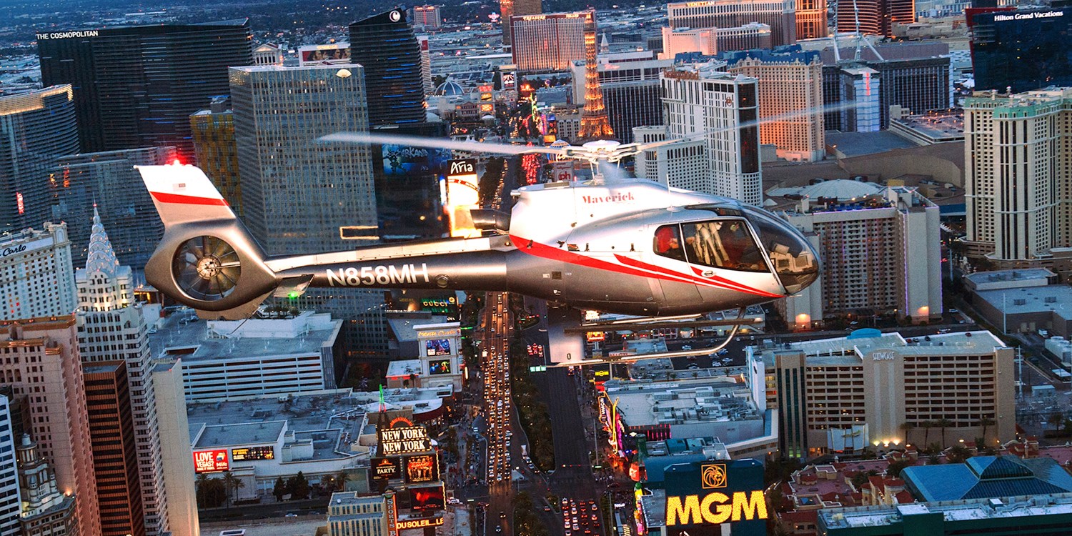 Maverick Helicopter Las Vegas Strip Tour, Reg. $124 | Travelzoo