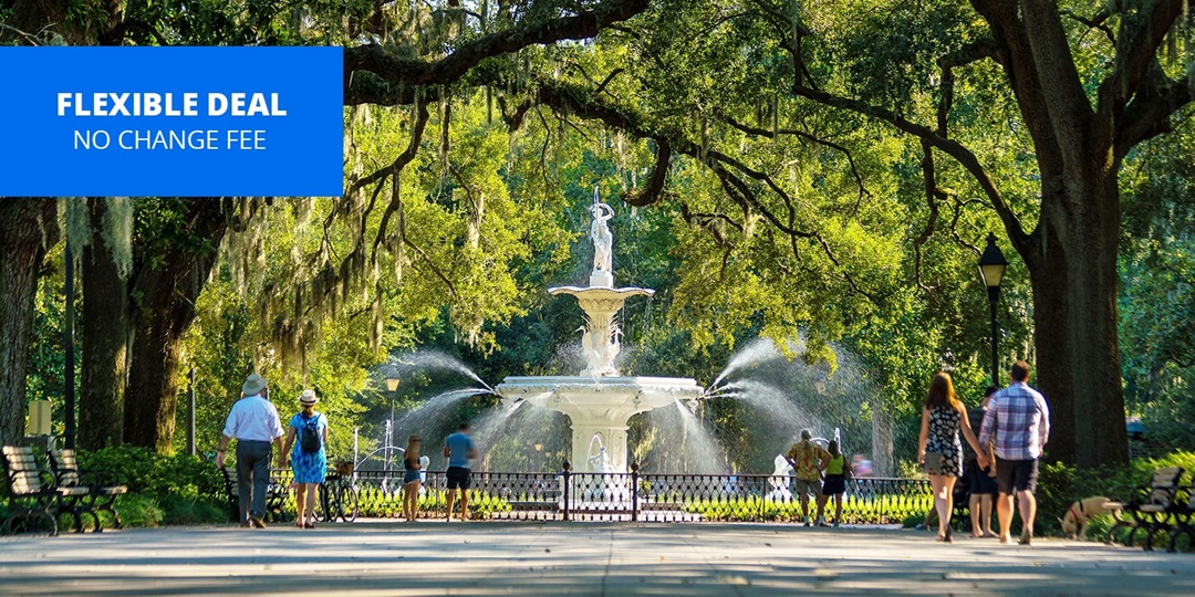Roundtrip Nonstop Flights to Savannah Travelzoo