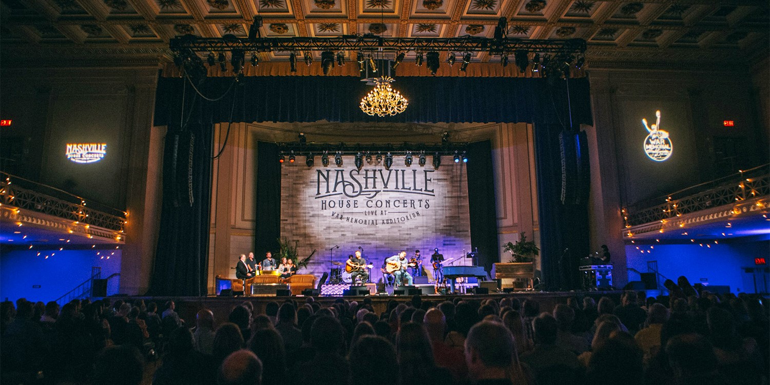 'Nashville House Concerts' at War Memorial Auditorium Travelzoo
