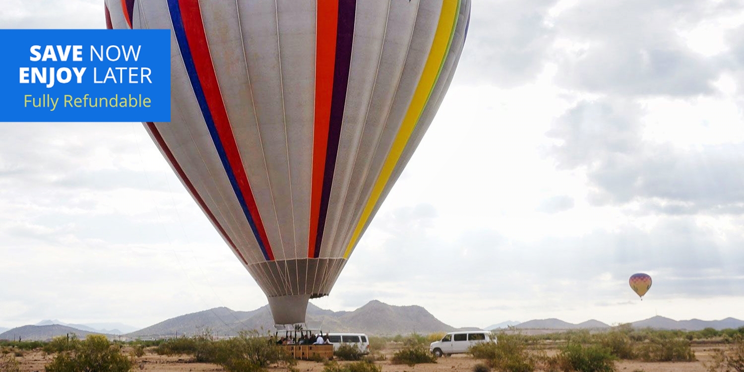 hot air balloon arizona