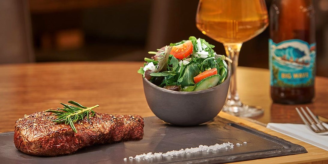 43 € SteakBuffet mit LiveCooking & Craft Beer im Hilton Travelzoo