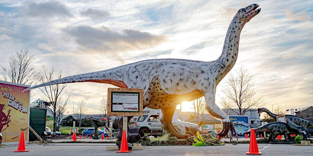 Drive Thru Dinosaur Safari Experience In Cleveland Travelzoo