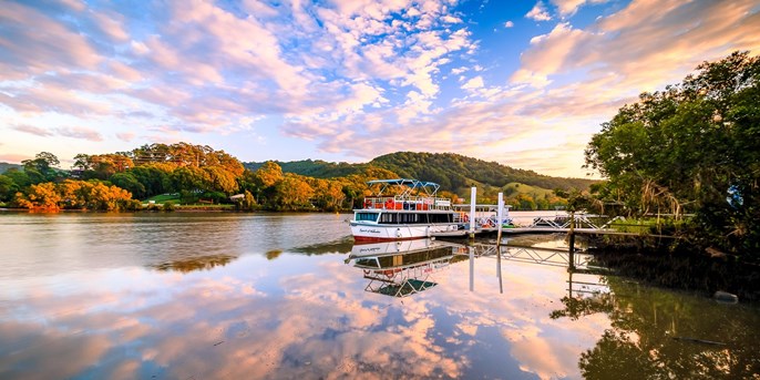 $139 -- Tweed Valley: 5 Course Seafood Cruise + Drinks for 2