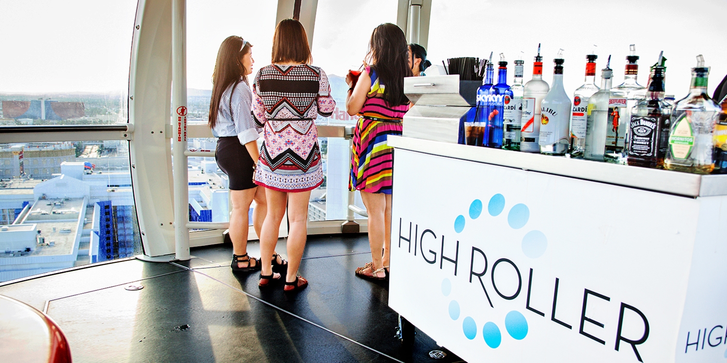 35 Vegas High Roller Observation Wheel w/Open Bar Travelzoo