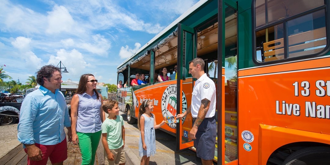 Key West Ride Service $51 & up—Key West sightseeing trolley tours & more | Travelzoo
