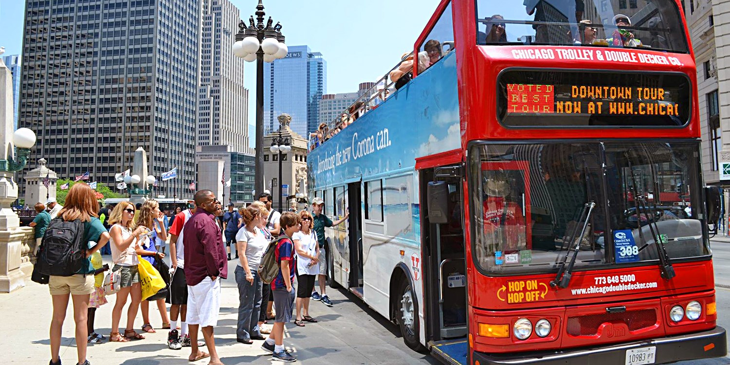 30 TopRated Chicago Bus Tour HopOn, HopOff Pass Travelzoo