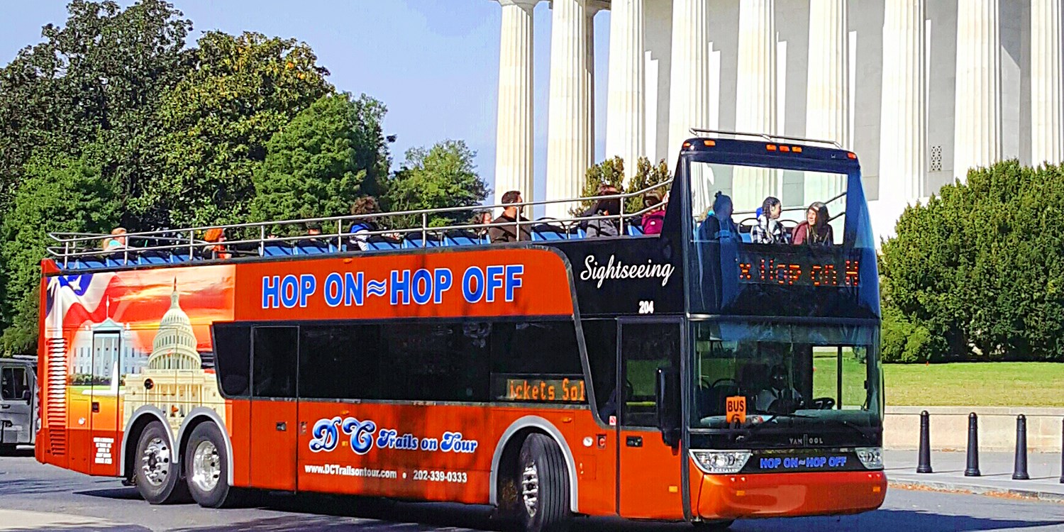 washington dc tour bus hop on off