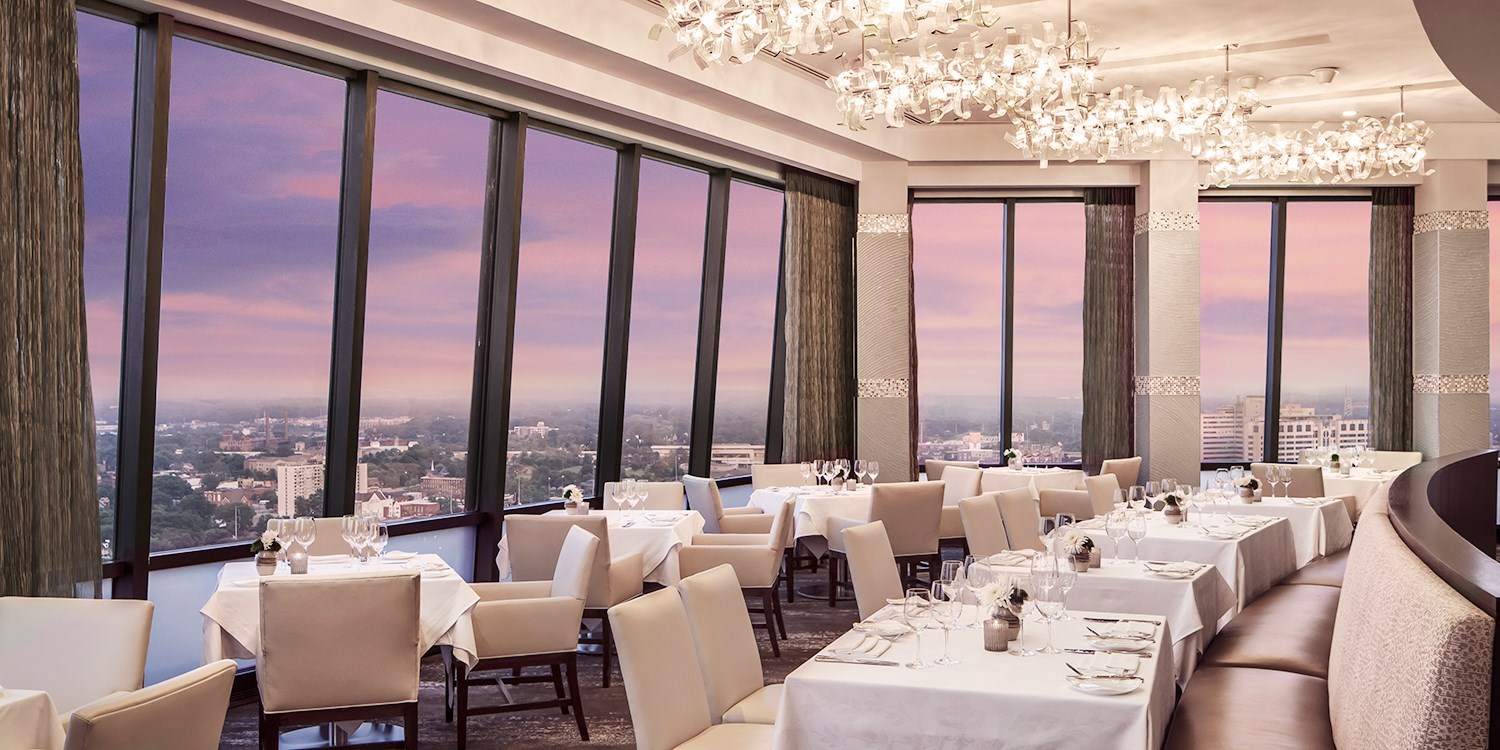 129 Nikolai's Roof Atlanta Dinner & Wine for 2 Travelzoo