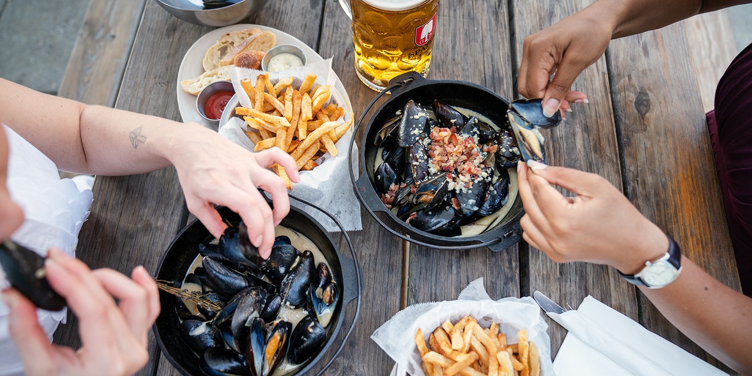 39 Beers & BelgianStyle Mussels at 2 Locations Travelzoo