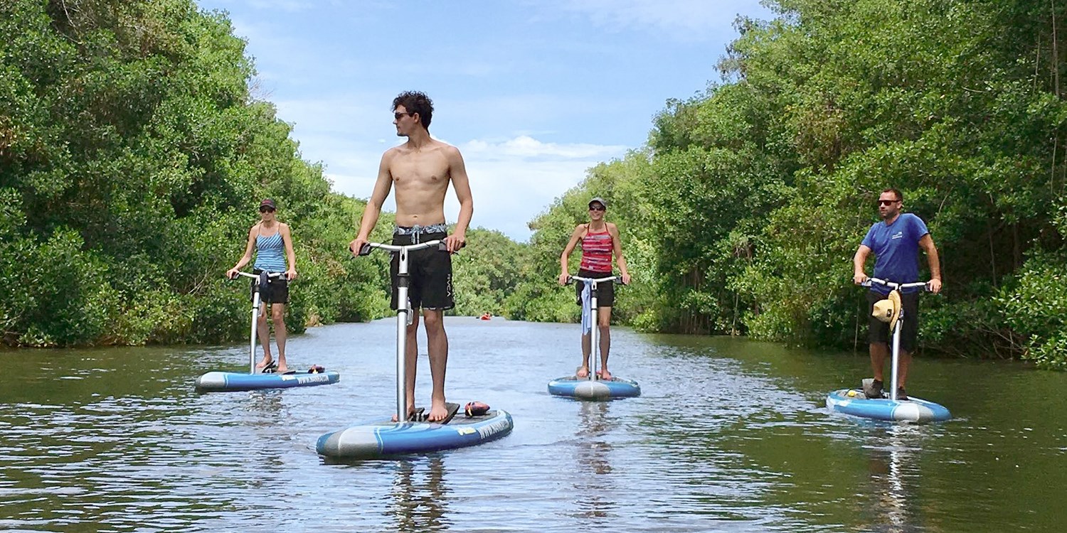 89 Kauai Water Bike Tour for 2 on Hule'ia River, Reg. 120 Travelzoo
