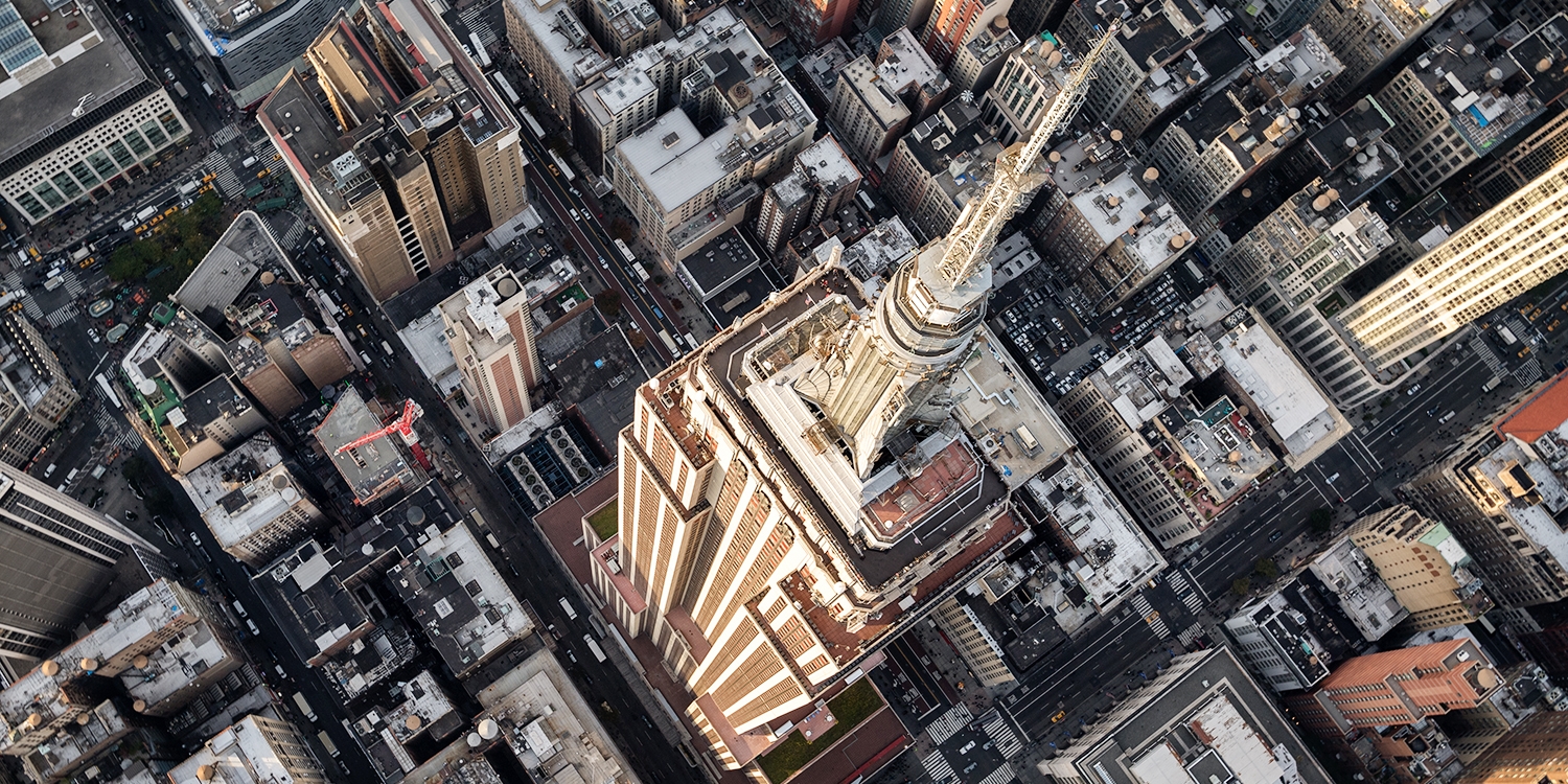 Vista aérea del Empire State Building