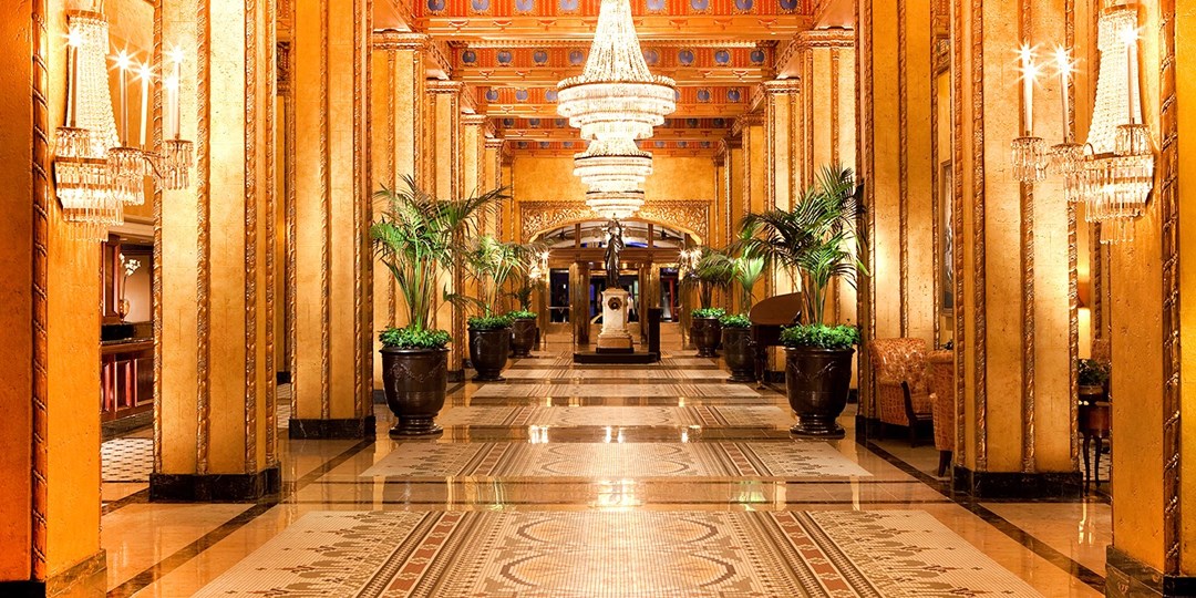 The Roosevelt New Orleans A Waldorf Astoria Hotel Travelzoo - Crystal Chandelier Hall New Orleans The Roosevelt New Orleans A Waldorf Astoria Hotel Travelzoo - Crystal Chandelier Hall New Orleans