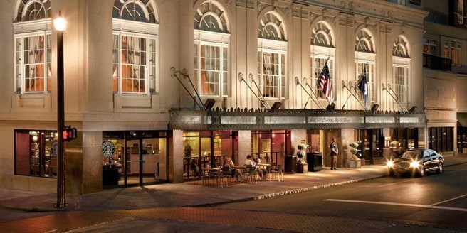 The Francis Marion Hotel Travelzoo 149 Historic Downtown Charleston Hotel W Breakfast Wine