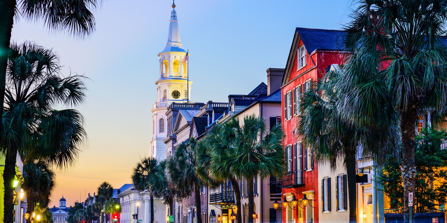 Charleston is rated the No. 1 city in the US by Travel + Leisure