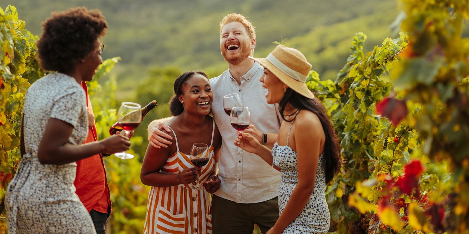 The winery offers private tours and personalized group tastings