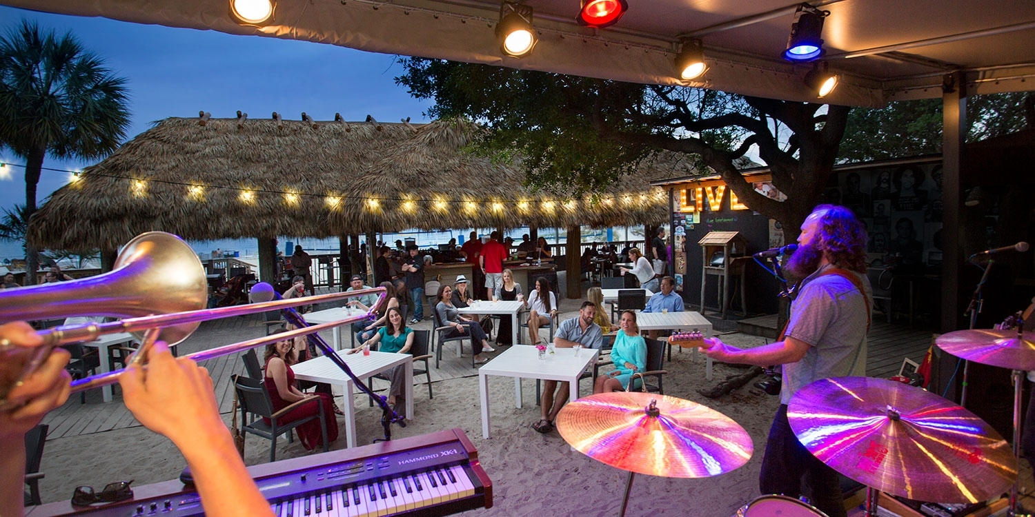 From beach beats to retro rock and contemporary country, the Tiki Hut features a variety of live performances