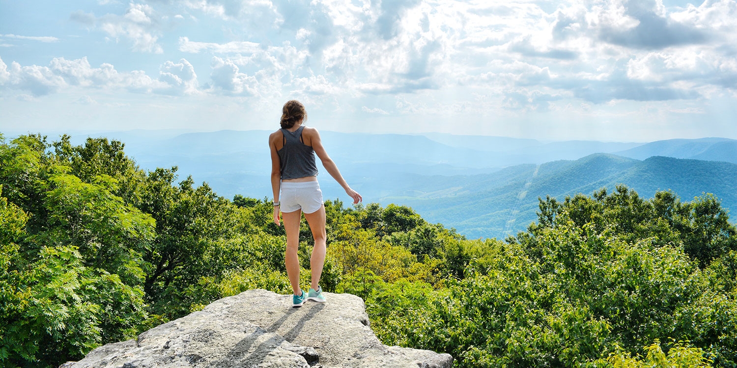 Explore over 20 miles of scenic walking, hiking and biking trails