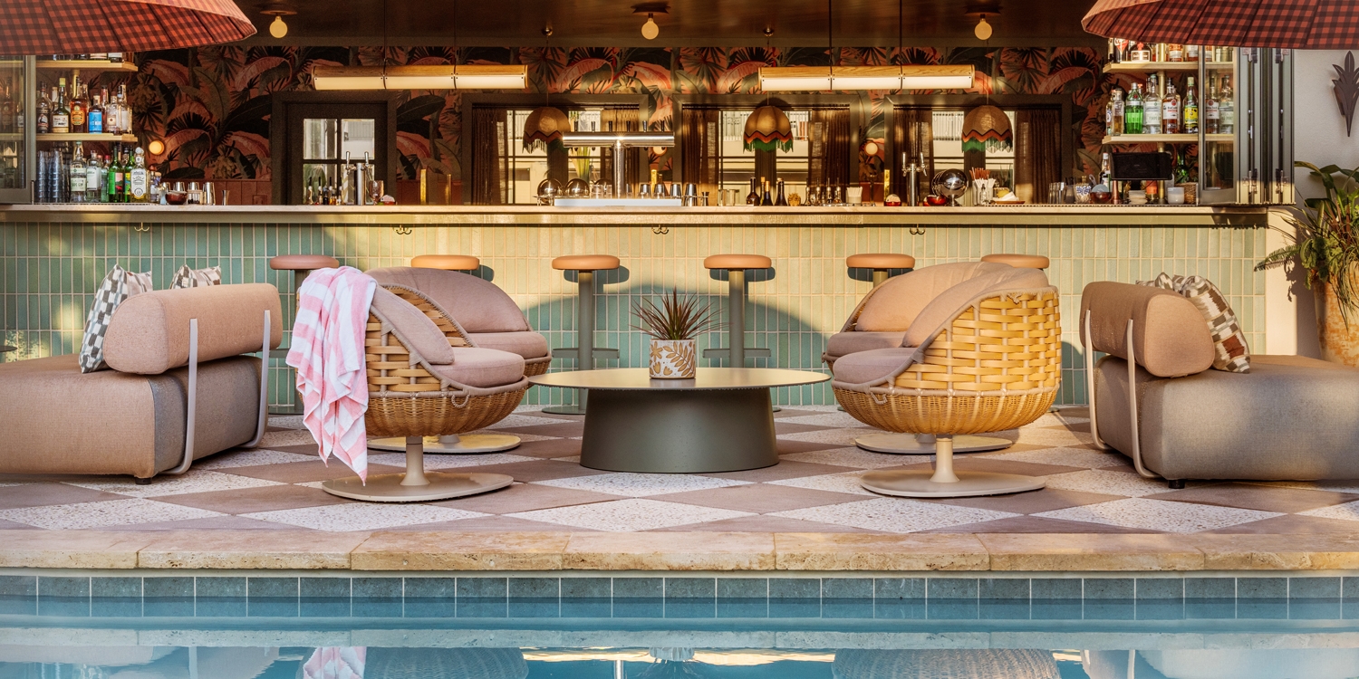 The Ryder is one of the only hotels in Downtown Charleston with a rooftop pool