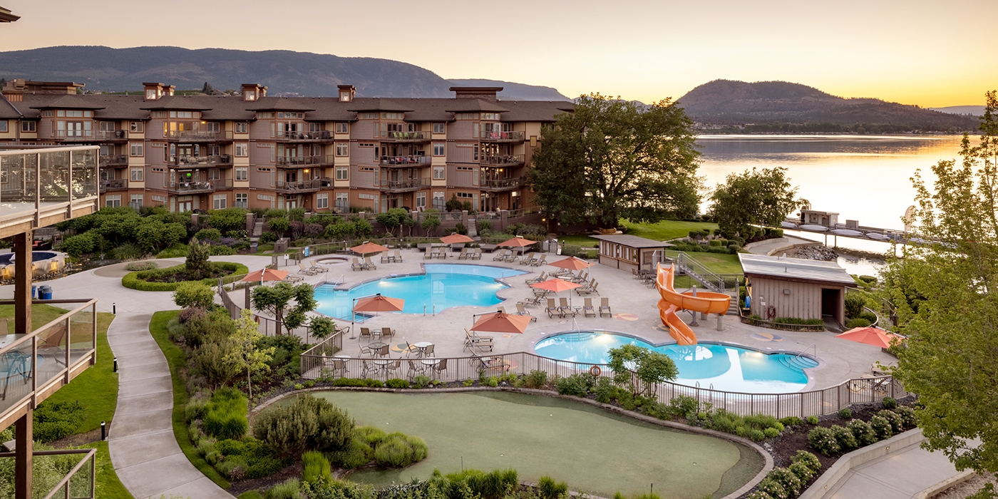 $558 &ndash; Okanagan lakeside resort: 3 nights w/$100 spa credit -- Kelowna, British Columbia